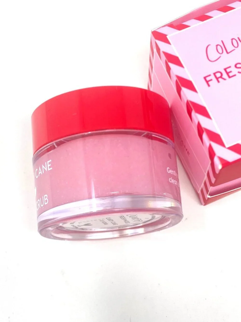 ColourPop Fresh Kiss Lip Scrub - Candy Cane - 0.28oz: Smoothing, Brush-On Single